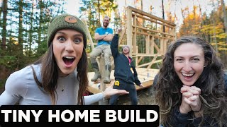 BUILDING A TINY HOME w TRENT AND ALLIE [upl. by Circosta]