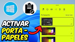 Cómo Abrir y Usar el Portapapeles en Windows 11 y 10  Guía Rápida [upl. by Baylor]