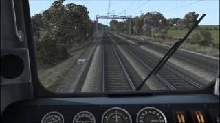 Class 87 cab ride WCML Rugby to Nuneaton [upl. by Telrats569]