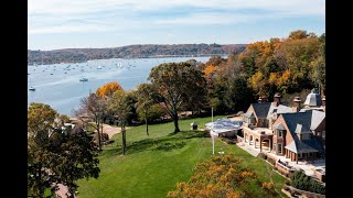 Billy Joels Mansion Lists for 49M in Centre Island New York  Sothebys International Realty [upl. by Melita146]