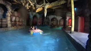 Scary Cave Water Slide at Village Vacances Valcartier [upl. by Fanestil]