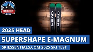 2025 Head Supershape e Magnum  SkiEssentialscom Ski Test Review [upl. by Borg]