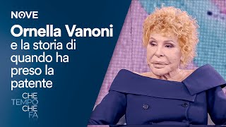 Che tempo che fa  Ornella Vanoni e la storia di quando ha preso la patente [upl. by Reniti]