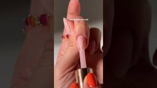 Part1 Gel nails design nails tip trick nailart tread gelart beauty polish extension gel [upl. by Lap]