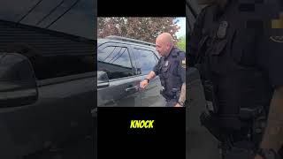 Knock knock game with cop tiktoktattedcop tik [upl. by Paige]