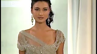 ELIE SAAB Spring 1999 Haute Couture Paris  Fashion Channel [upl. by Standice279]