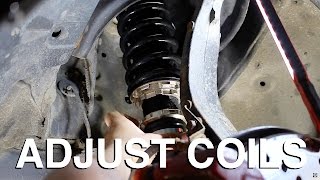 How to Adjust Coilovers Complete Guide [upl. by Naor]