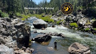 Backcountry Fly Fishing  Middle Fork Feather River  Plumas Co [upl. by Eelahc]