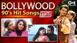 Bollywood 90s Hit Songs  90s Love Songs  Hindi Love Songs  Video Jukebox [upl. by Etteroma]