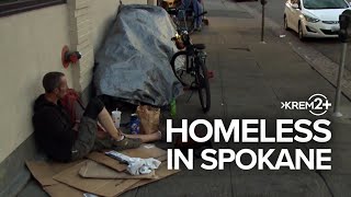 Homeless in Spokane  Sit amp Lie Trent Shelter and homeless camp update [upl. by Ayisan]