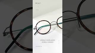 Titanium and Acetate Screwless Glasses Frames Fusion of Style and Innovation eyewear eyeglasses [upl. by Kucik]