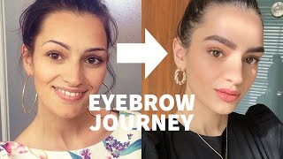 My Eyebrow Growth Journey Before amp After  Peexo [upl. by Fridell972]