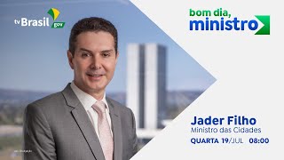 Bom Dia Ministro entrevista Jader Filho [upl. by Groves]