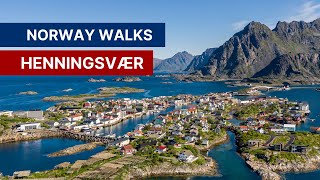 Stunning Henningsvær Walk  Lofoten Fishing Village  Norway Walks 4K [upl. by Virgy83]