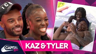 Love Islands Kaz amp Tyler On Life After The Villa  Capital XTRA [upl. by Eat]