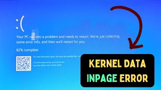 How to Fix Kernel Data Inpage Error on Windows 11 [upl. by Andromeda775]