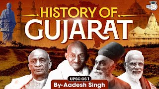 The History of Gujarat Through Animation  UPSC GS1  StudyIQ IAS [upl. by Horowitz]