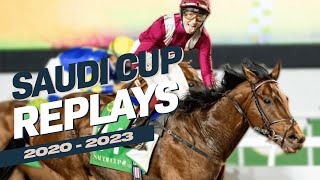 All The Saudi Cup Race Replays From 20202023 [upl. by Arahsat]