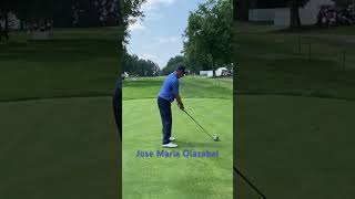 Jose Maria Olazabal Golf Swing golf golfswing [upl. by Corri]