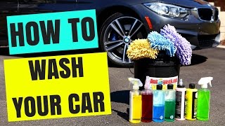 HOW TO WASH YOUR CAR AT HOME LIKE A PRO [upl. by Powder]