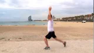 How to do a jumping lunge [upl. by Manly]