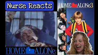 Nurse reacts to home alone 3 injuryes [upl. by Nyvar]