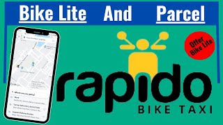 Rapido Bike Lite  parcel kya hai  what is Rapido bike lite and parcle 2024 [upl. by Chickie]