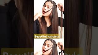 faux waterfall braid youtube shortvideo hairstyle longhair air [upl. by Procter]