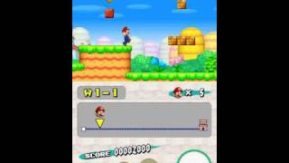 New Super Mario Bros on DeSmuME DS Emulator [upl. by Atteuqehs585]