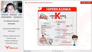 Trastornos hidroelectrolíticos Hiperkalemia e Hipokalemia  Nefrología [upl. by Arabel]