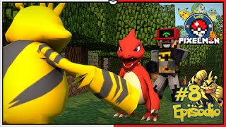 Minecraft A Lenda dos Campeões 8 Electabuzz Você é MEU Pixelmon [upl. by Mei]