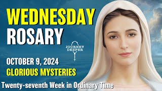 Wednesday Rosary 💙 Glorious Mysteries of Rosary 💙 October 9 2024 VIRTUAL ROSARY [upl. by Enelear864]