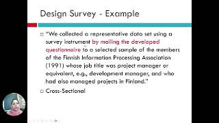 surveySurvey Process  Develop Instrument Pretesting Part 8 [upl. by Ailak]