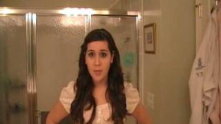 Glee  Rachel Berry Inspired Hair Tutorial [upl. by Cynar]