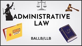 Administrative law BALLB  LLB  Nepal  1st year  8th semester [upl. by Aserej]