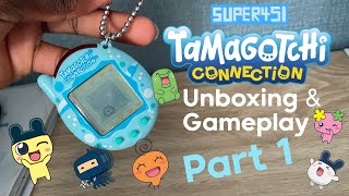 Tamagotchi Connection 2024 Part 1  Unboxing and Gameplay [upl. by Filmer441]