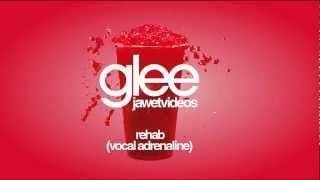 Glee Cast  Rehab Vocal Adrenaline karaoke version [upl. by Alameda903]