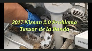 2017 Nissan Belt Tensioner problem Spark plugs and coils replacement  Tensor de banda nv200 [upl. by Dace134]