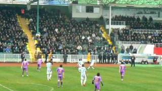 Giresunspor Orduspor maçı ocak 2011 [upl. by Cirre68]