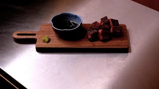 ASMR Wagyu Steak and Fried Rice in the style of Teppanyaki [upl. by Christal786]