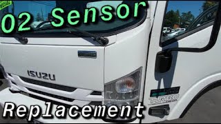 HOW TO REPLACE O2 SENSOR ON A 2008  2020 ISUZU NPR [upl. by Seigler]