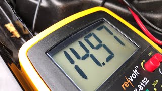 How to test car alternator with a multimeter Mercedes Benz C180 DIY [upl. by Elaine538]