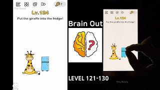 Brain Out Level 121 122 123 124 125 126 127 128 129 130 Walkthrough Focus apps [upl. by Etnohc]