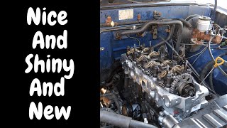 22R Head Gasket Replacement Part 3 Final Part [upl. by Natica]