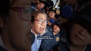 ‘Freedom’ Leila de Lima says after being granted bail [upl. by Hillier201]