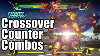 Crossover Counter Combos UMvC3 [upl. by Ylrae]