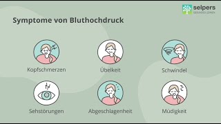 Bluthochdruck  das sind die Symptome Arzt informiert [upl. by Eigna962]