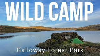 Wild Camp Scotland  Galloway Forrest Park [upl. by Brabazon]