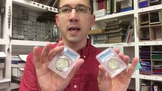 Artificial Intelligence and Coin Grading Certification  Coin Theory Ai slabbed coins [upl. by Avruch171]