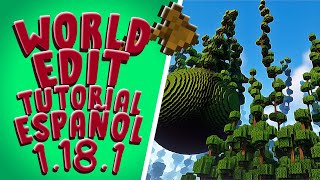 WORLD EDIT  Tutorial MINECRAFT Español 1201  113  Minecraft 1201  1181 [upl. by Elsi]